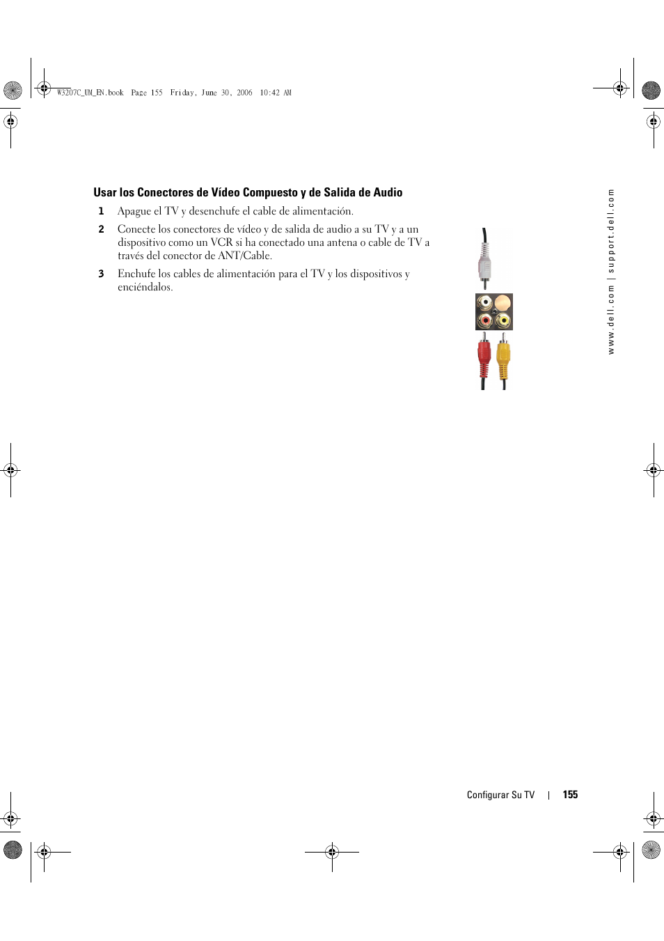 Dell LCD TV W3207C User Manual | Page 155 / 204