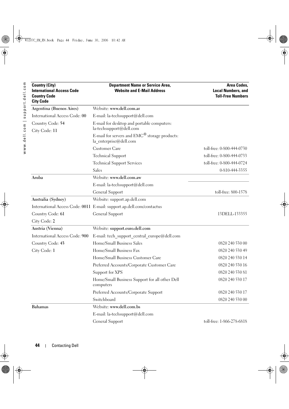 Dell LCD TV W3207C User Manual | Page 44 / 204