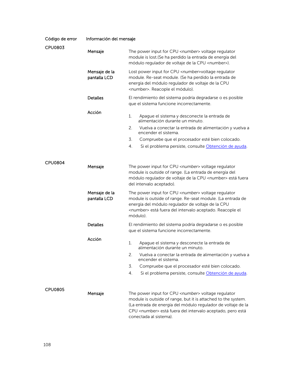 Dell PowerEdge M820 (for PE VRTX) User Manual | Page 108 / 183