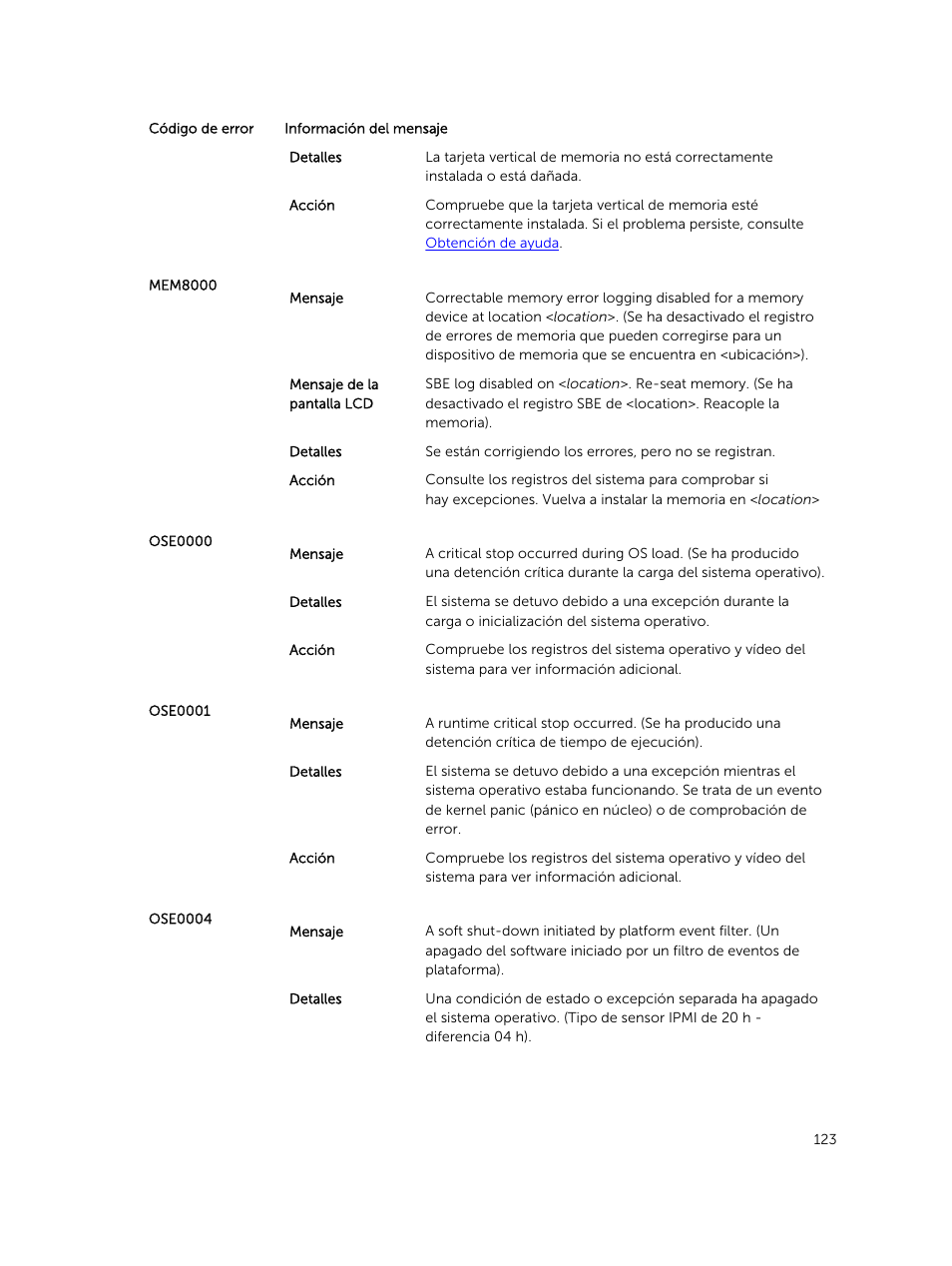 Dell PowerEdge M820 (for PE VRTX) User Manual | Page 123 / 183