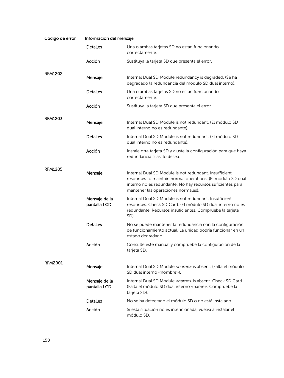 Dell PowerEdge M820 (for PE VRTX) User Manual | Page 150 / 183