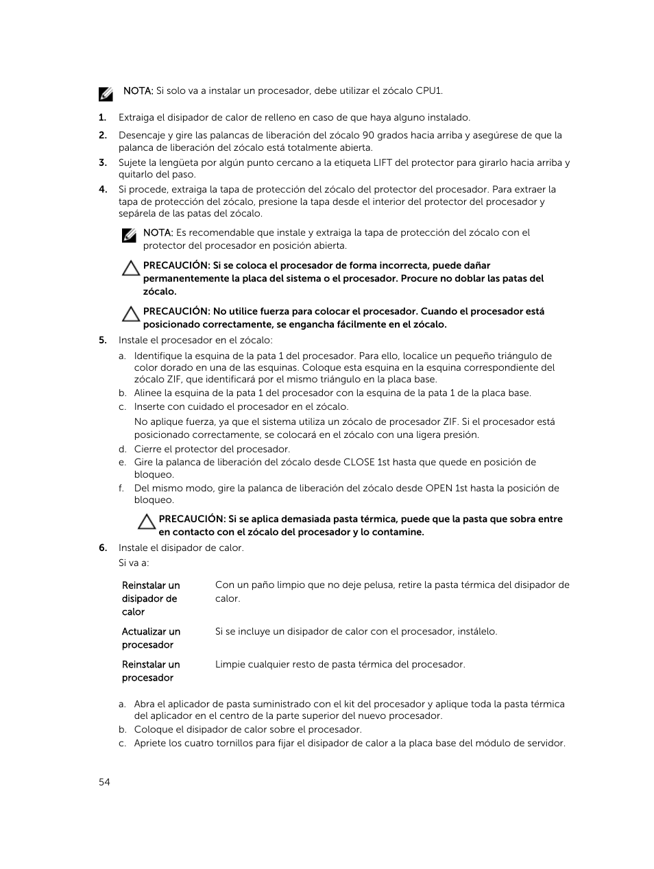 Dell PowerEdge M820 (for PE VRTX) User Manual | Page 54 / 183