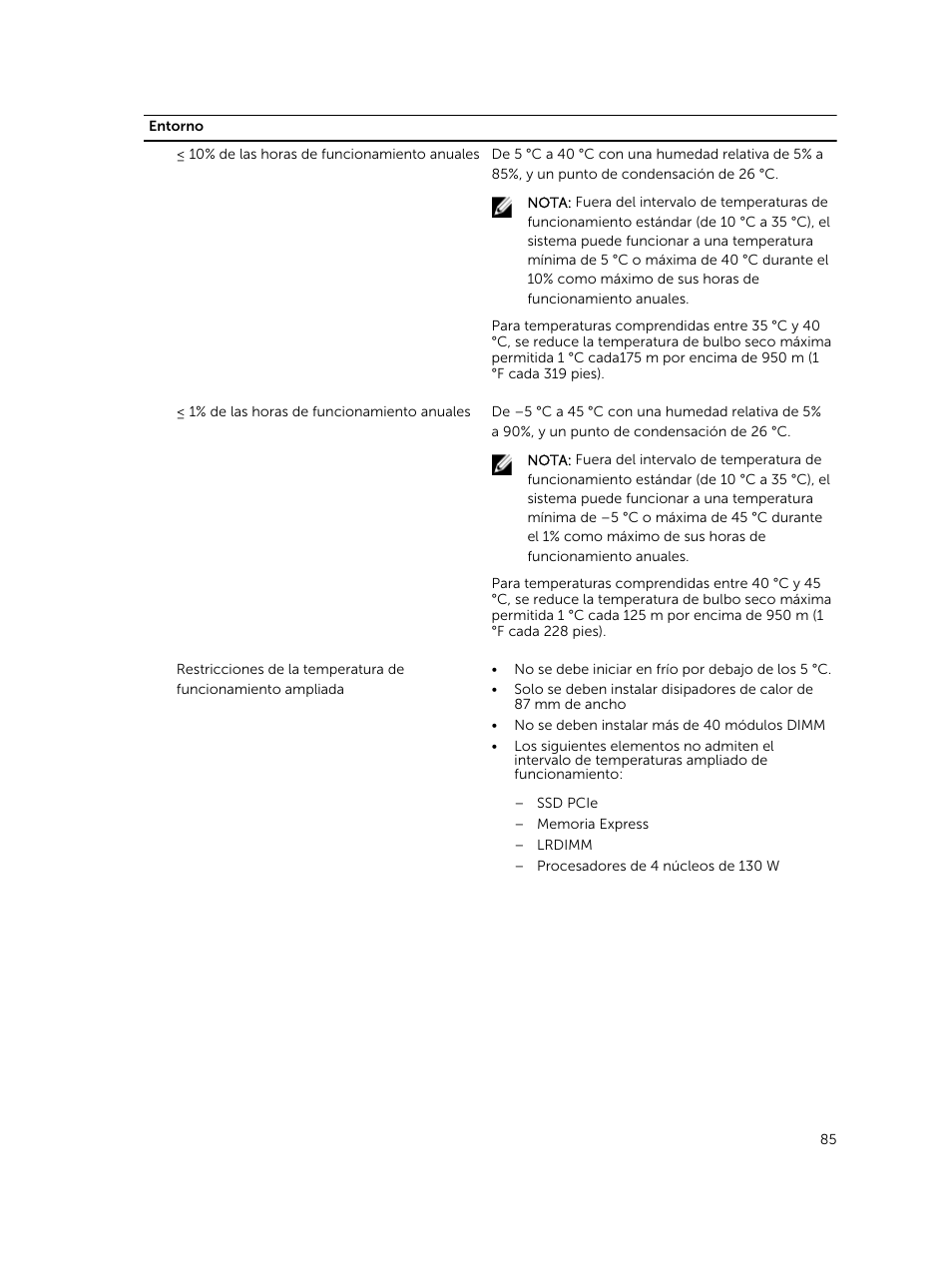 Dell PowerEdge M820 (for PE VRTX) User Manual | Page 85 / 183