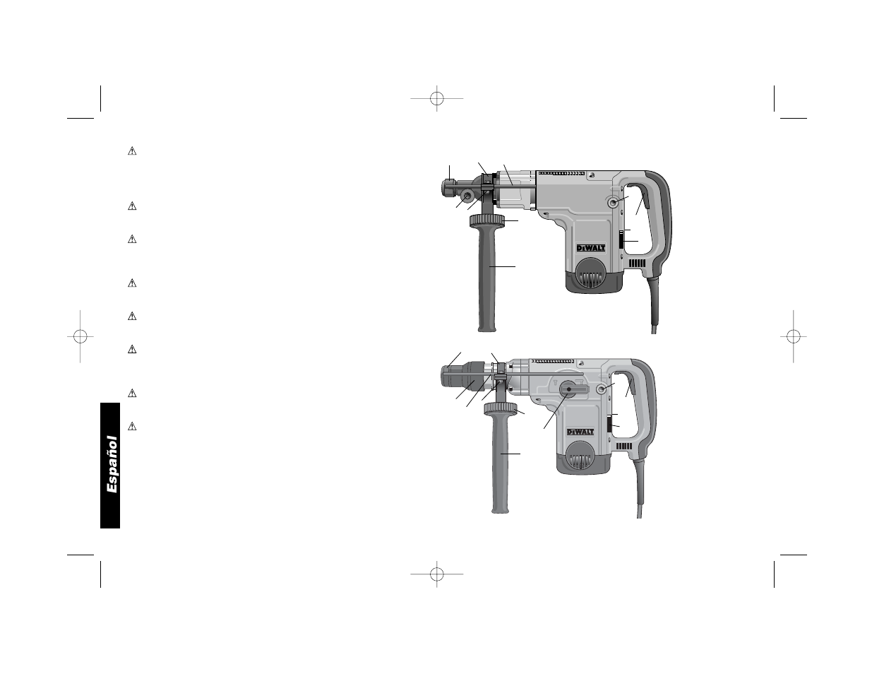 Español | Black & Decker D25650 User Manual | Page 21 / 26