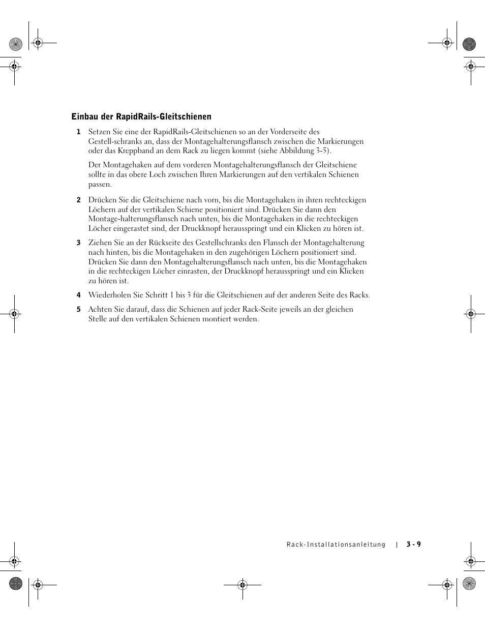 Einbau der rapidrails-gleitschienen | Dell PowerEdge 1750 User Manual | Page 83 / 180