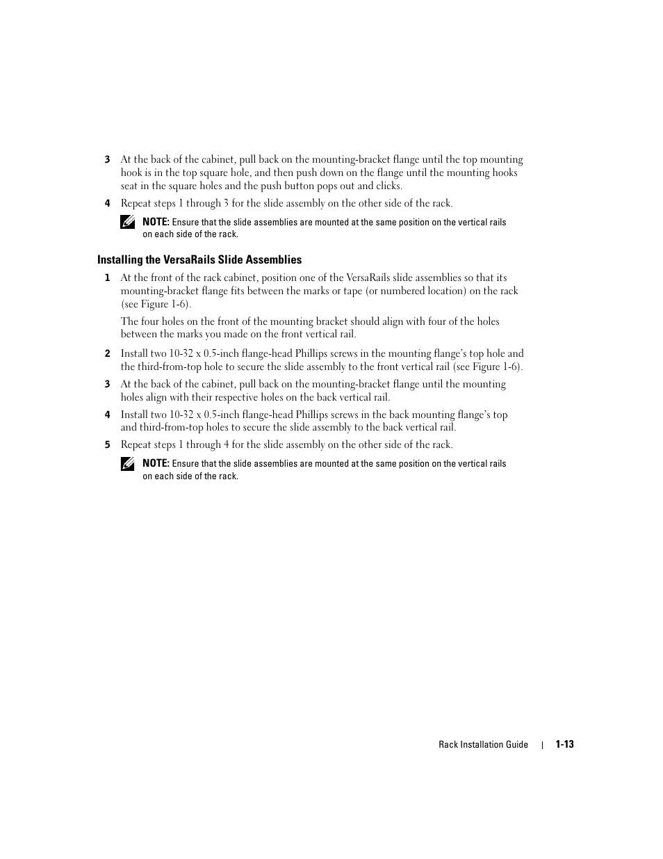 Installing the versarails slide assemblies | Dell PowerEdge 2850 User Manual | Page 15 / 162