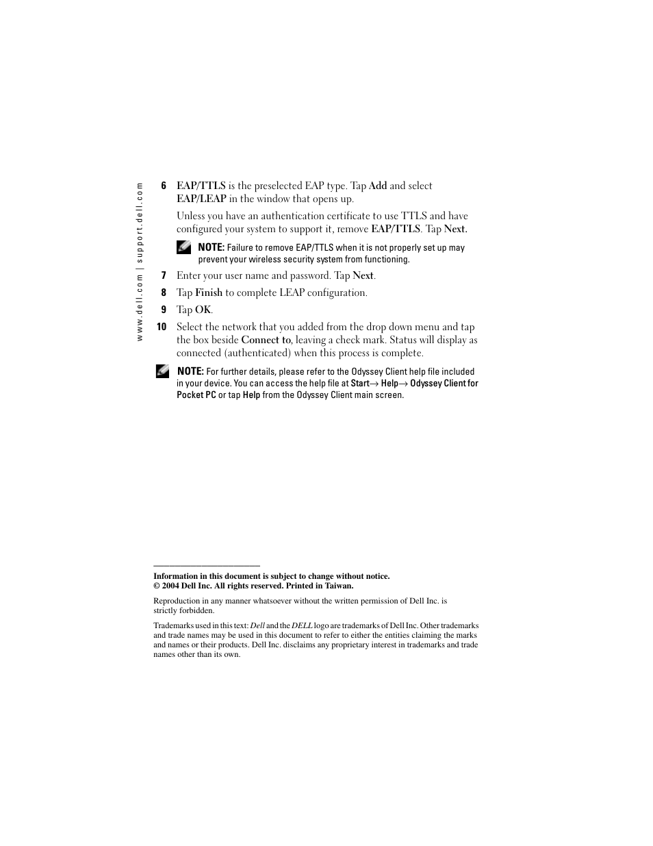 Dell Axim X50 User Manual | Page 2 / 18