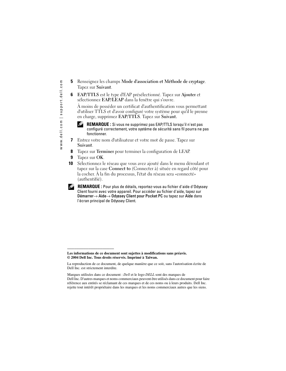 Dell Axim X50 User Manual | Page 6 / 18