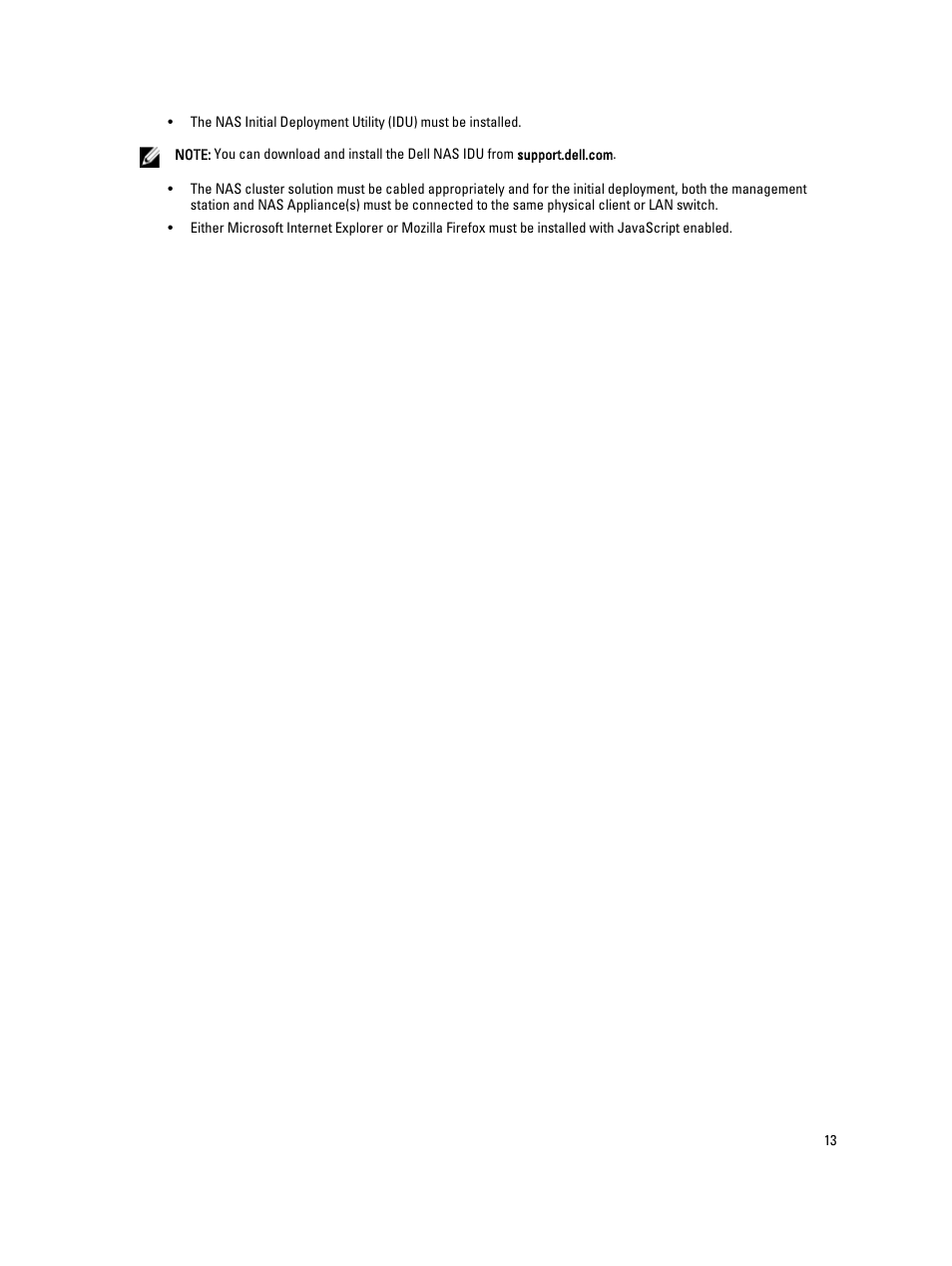 Dell PowerVault NX3610 User Manual | Page 13 / 31
