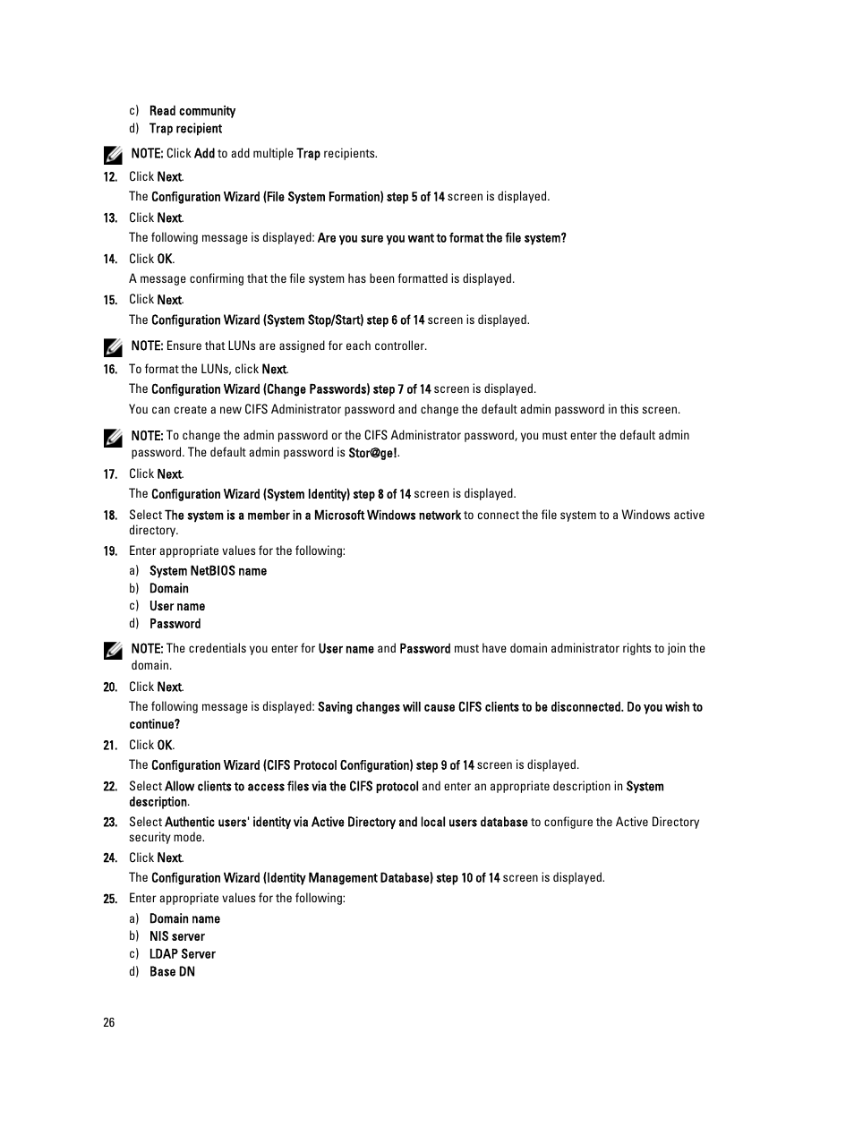 Dell PowerVault NX3610 User Manual | Page 26 / 31