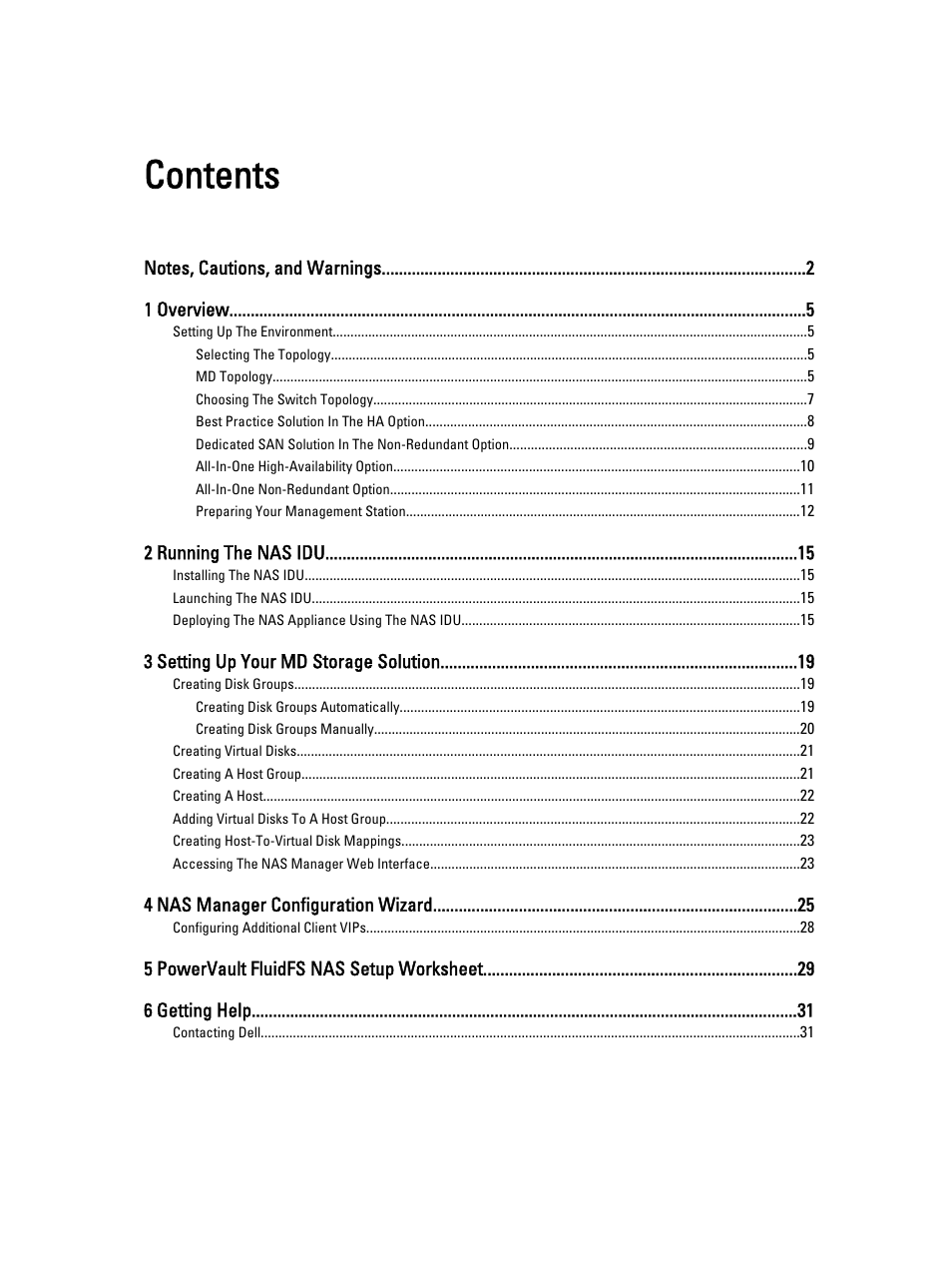 Dell PowerVault NX3610 User Manual | Page 3 / 31