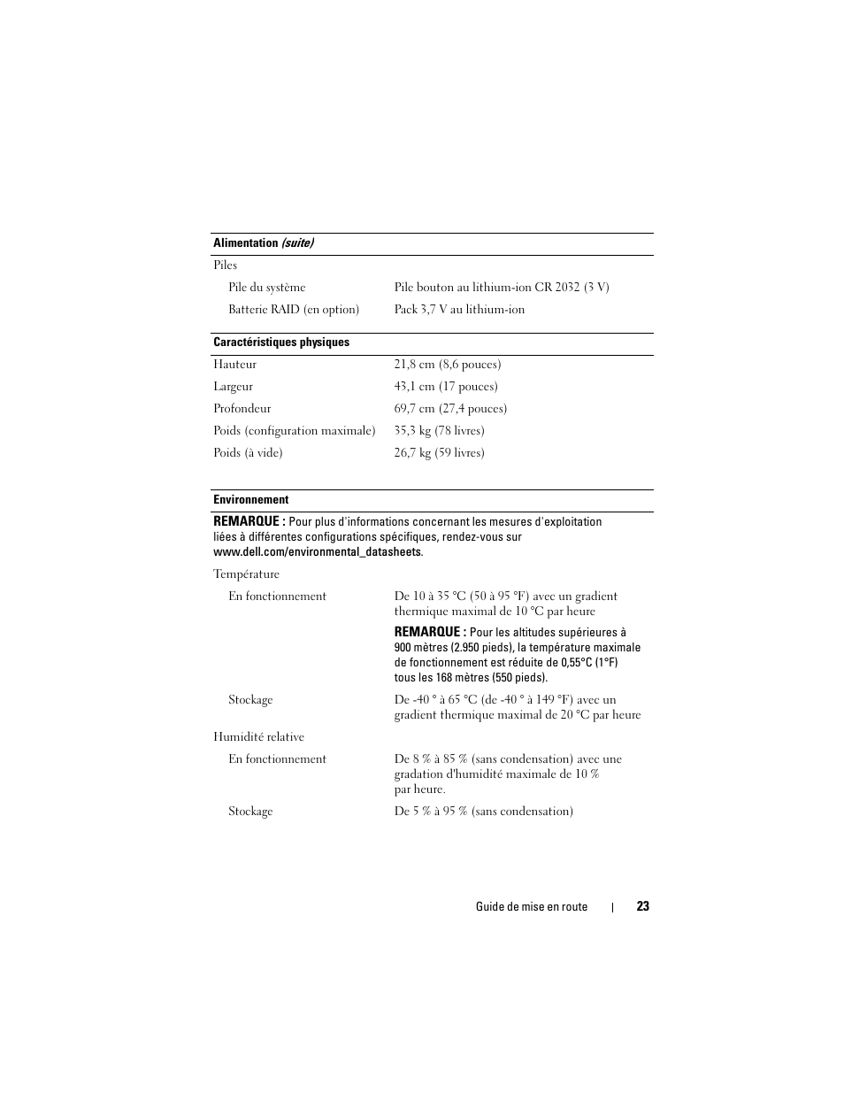 Dell PowerEdge T710 User Manual | Page 25 / 50