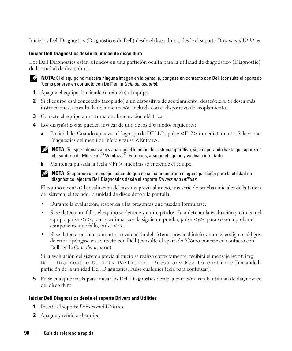 Dell Latitude D631 (Early 2009) User Manual | Page 90 / 94