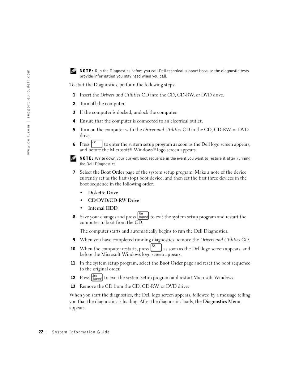 Dell Latitude C840 User Manual | Page 24 / 174