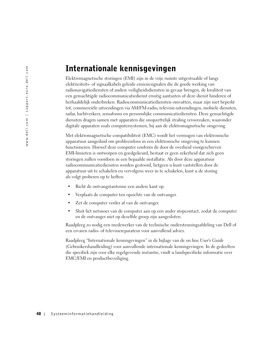 Internationale kennisgevingen | Dell Latitude C840 User Manual | Page 50 / 174