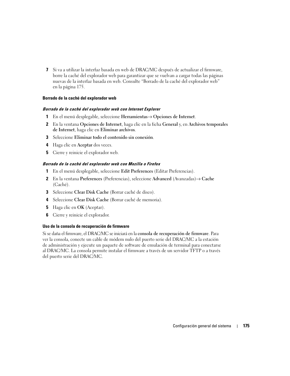 Plorador web. consulte “borrado | Dell POWEREDGE 1955 User Manual | Page 177 / 206