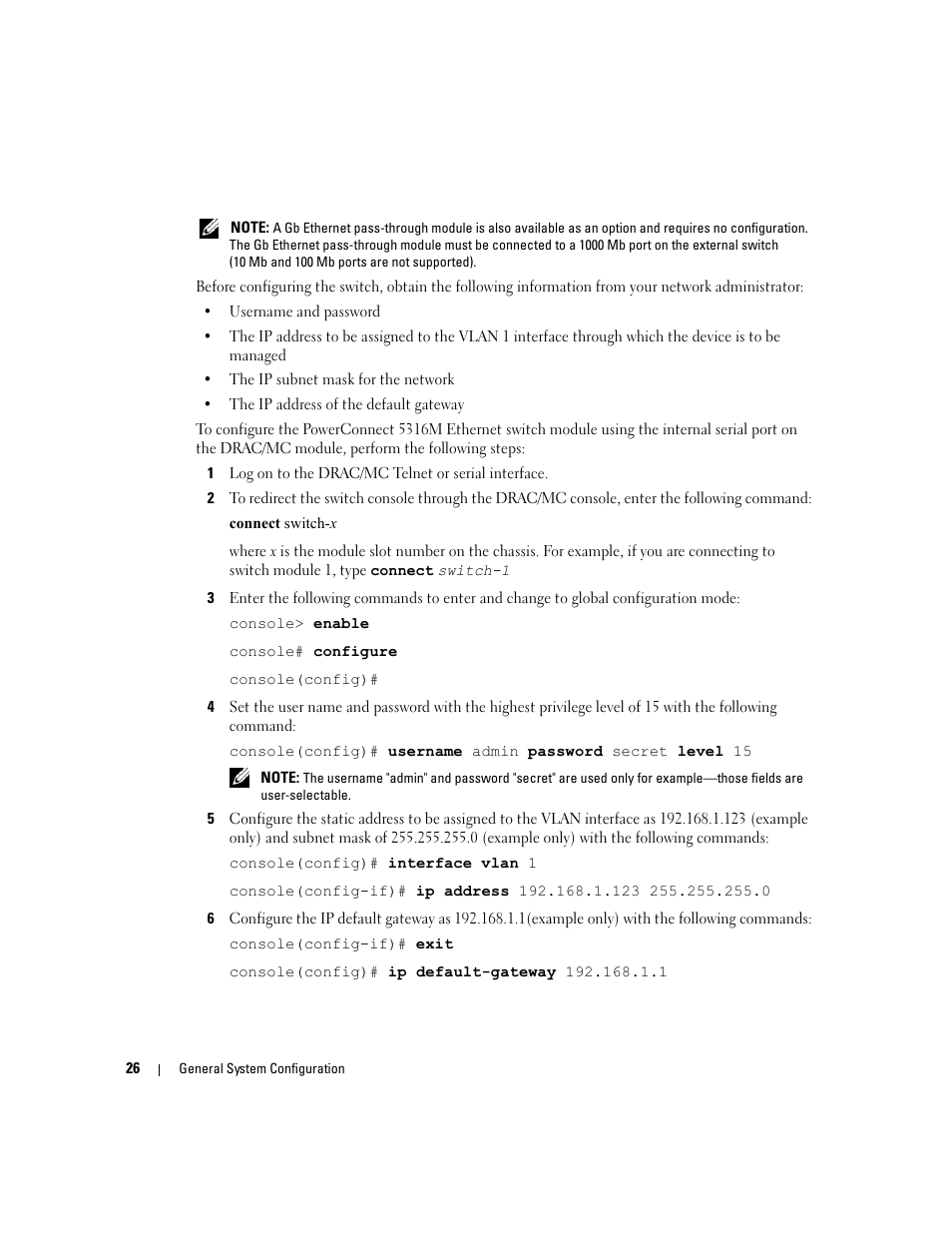 Dell POWEREDGE 1955 User Manual | Page 28 / 206