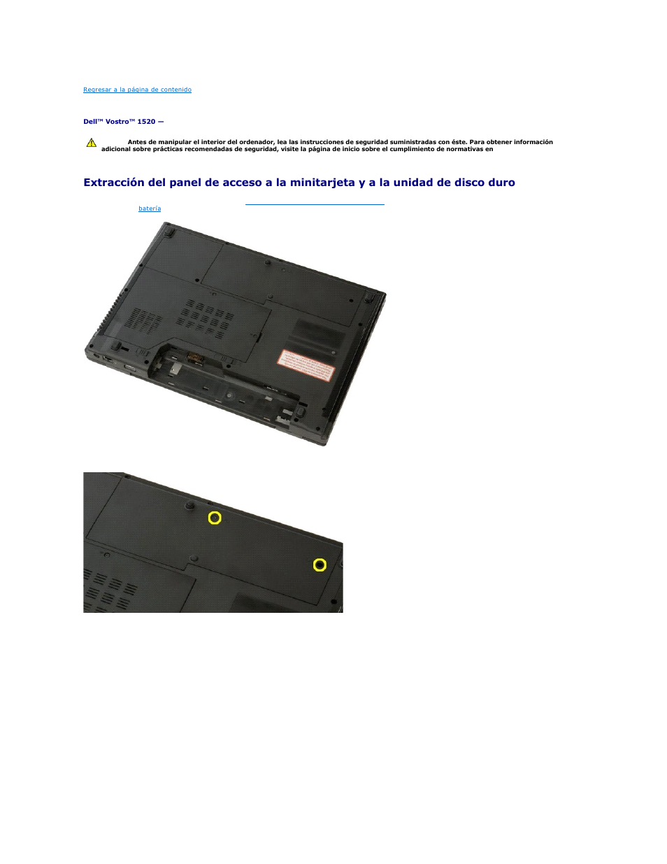 Dell Vostro 1520 (Early 2009) User Manual | Page 43 / 78
