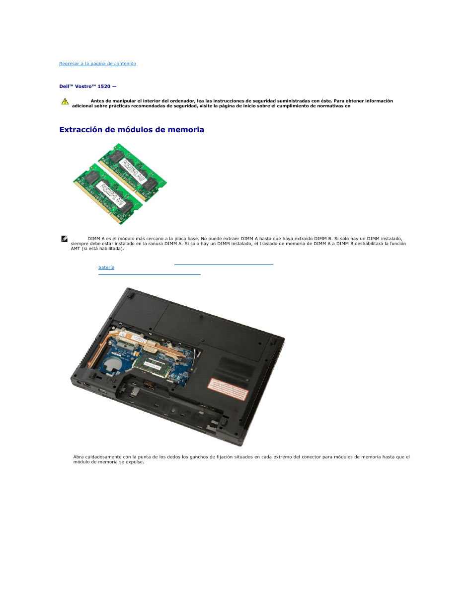 Dell Vostro 1520 (Early 2009) User Manual | Page 48 / 78