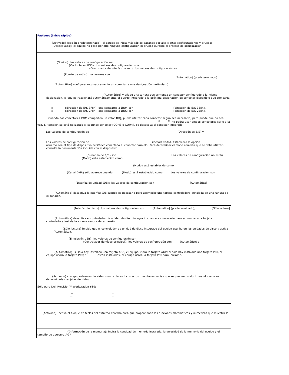 Dell Precision 650 User Manual | Page 20 / 158