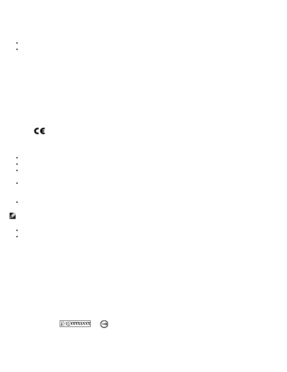Aviso de la ce, Bsmi (taiwán) declaración de conformidad | Dell Adaptec U320 SCSI Raid 0 or 1 Controller Card User Manual | Page 48 / 60
