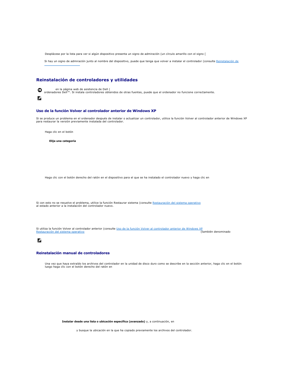 Reinstalación de controladores y utilidades | Dell Precision 690 User Manual | Page 151 / 173