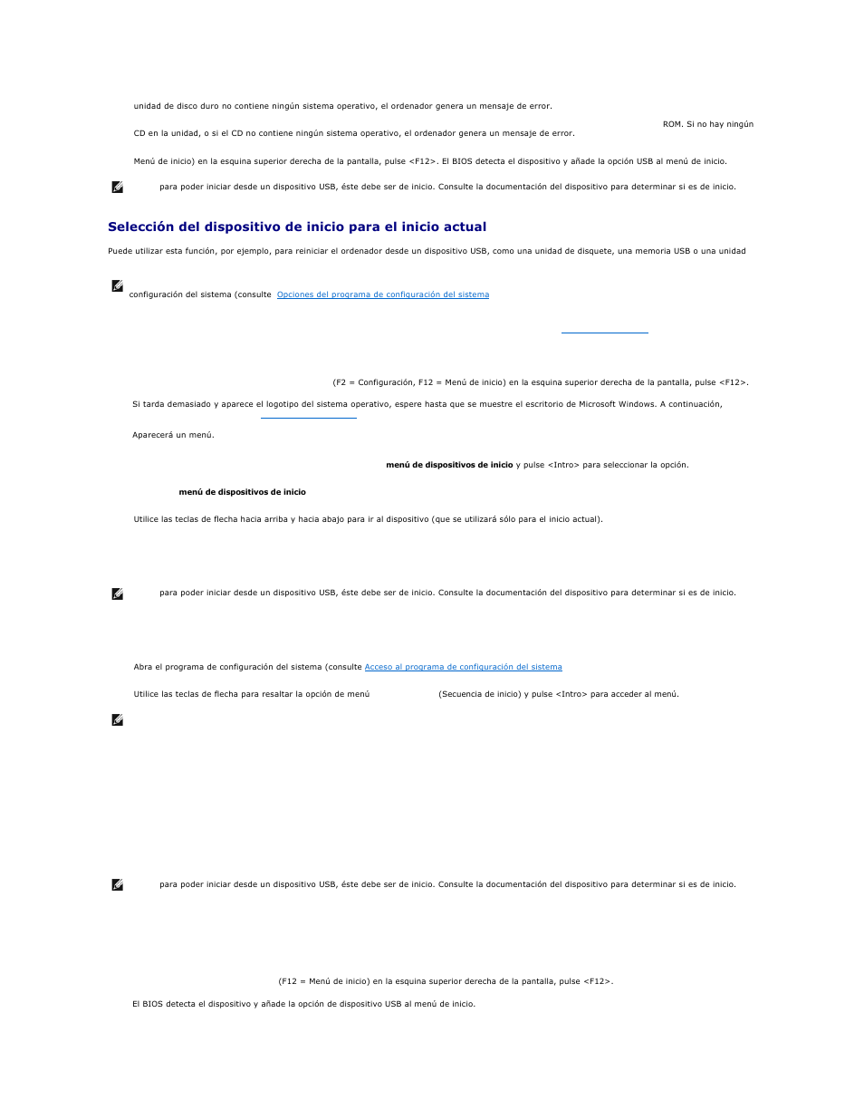 Inicio desde un dispositivo usb | Dell Precision 690 User Manual | Page 18 / 173