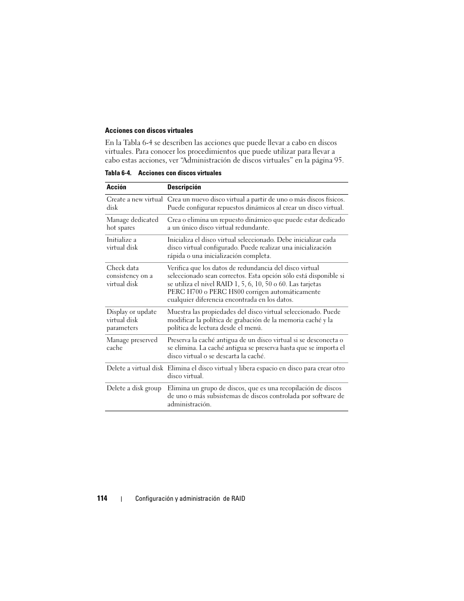 Dell PowerEdge RAID Controller H700 User Manual | Page 114 / 200
