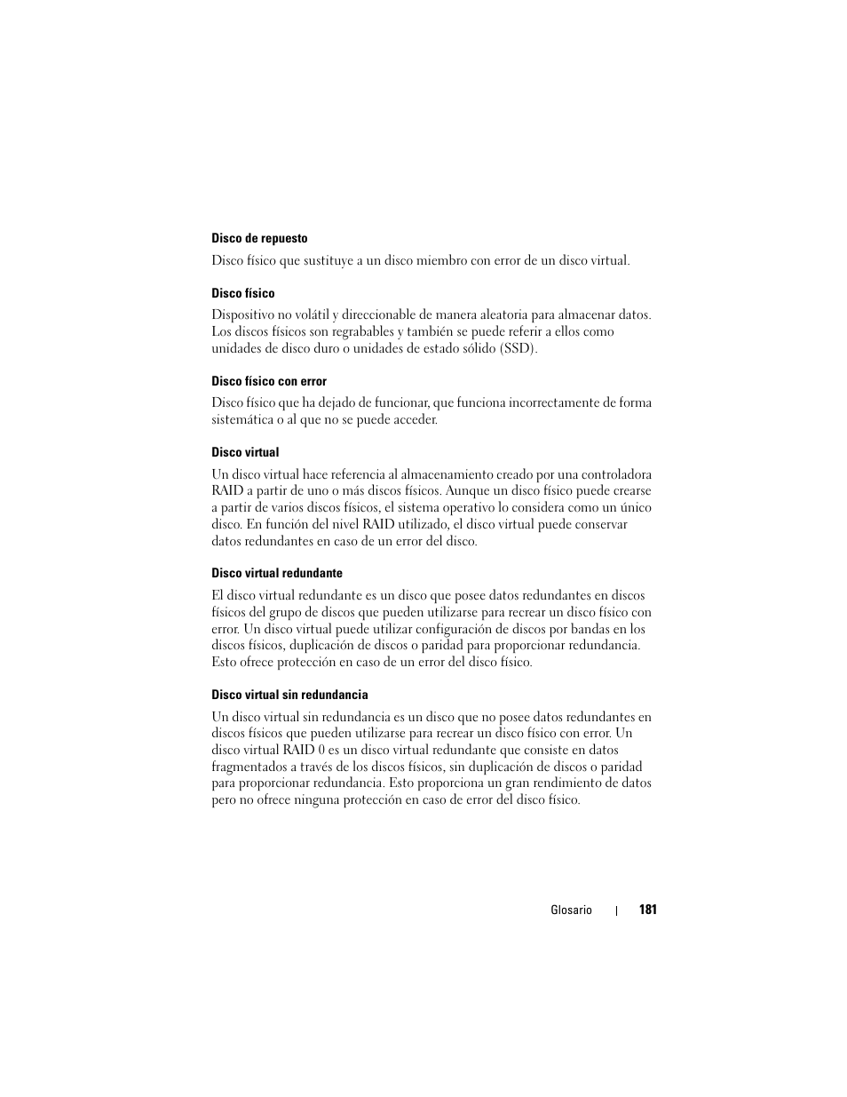 Dell PowerEdge RAID Controller H700 User Manual | Page 181 / 200