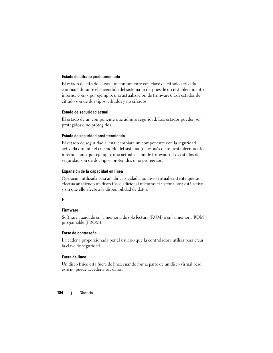Dell PowerEdge RAID Controller H700 User Manual | Page 184 / 200