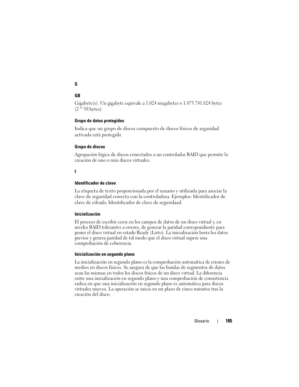 Dell PowerEdge RAID Controller H700 User Manual | Page 185 / 200