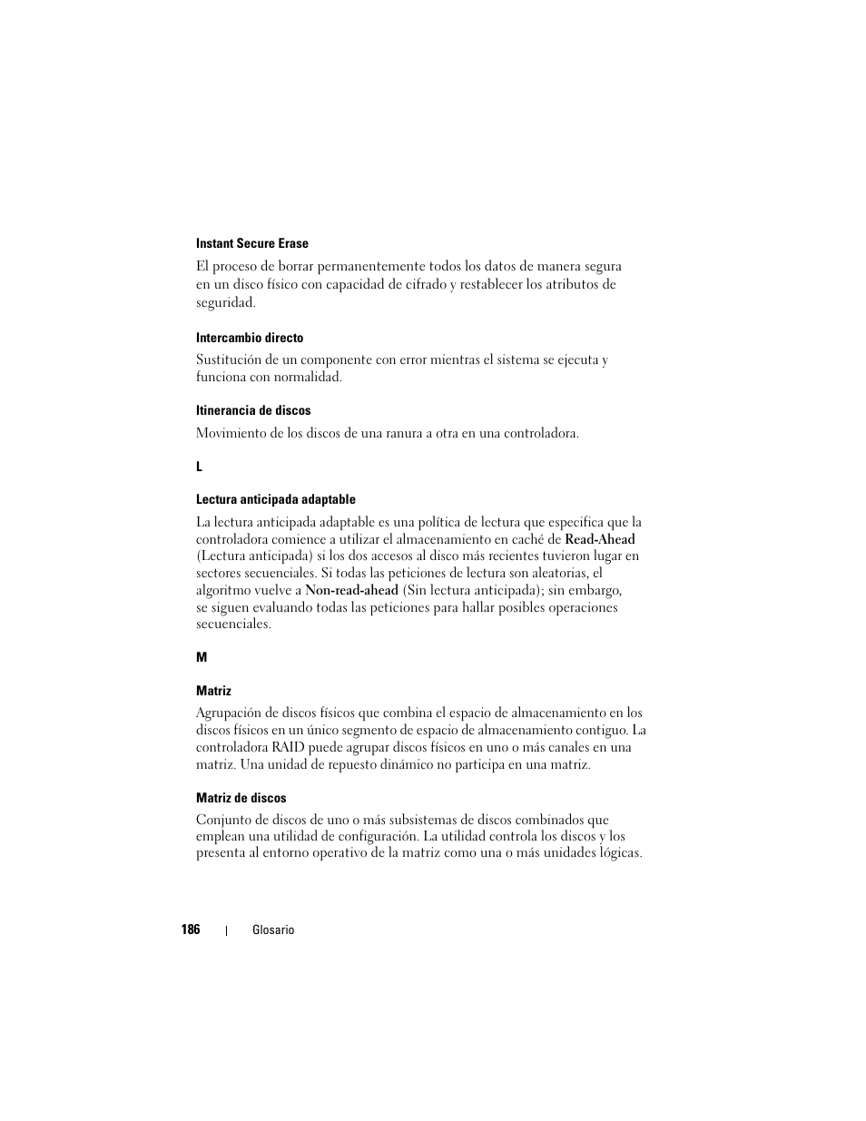 Dell PowerEdge RAID Controller H700 User Manual | Page 186 / 200