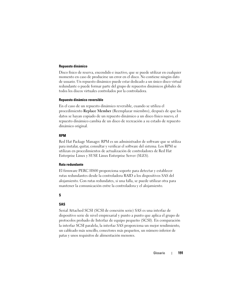 Dell PowerEdge RAID Controller H700 User Manual | Page 191 / 200