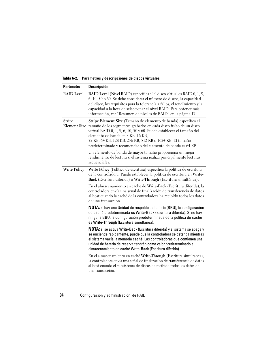 Dell PowerEdge RAID Controller H700 User Manual | Page 94 / 200