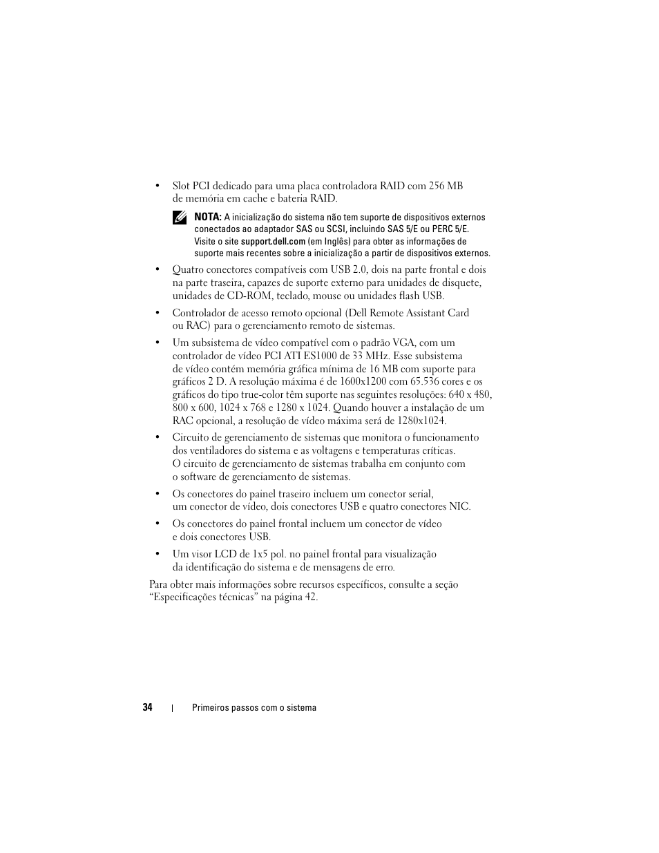 Dell PowerEdge R900 User Manual | Page 36 / 64