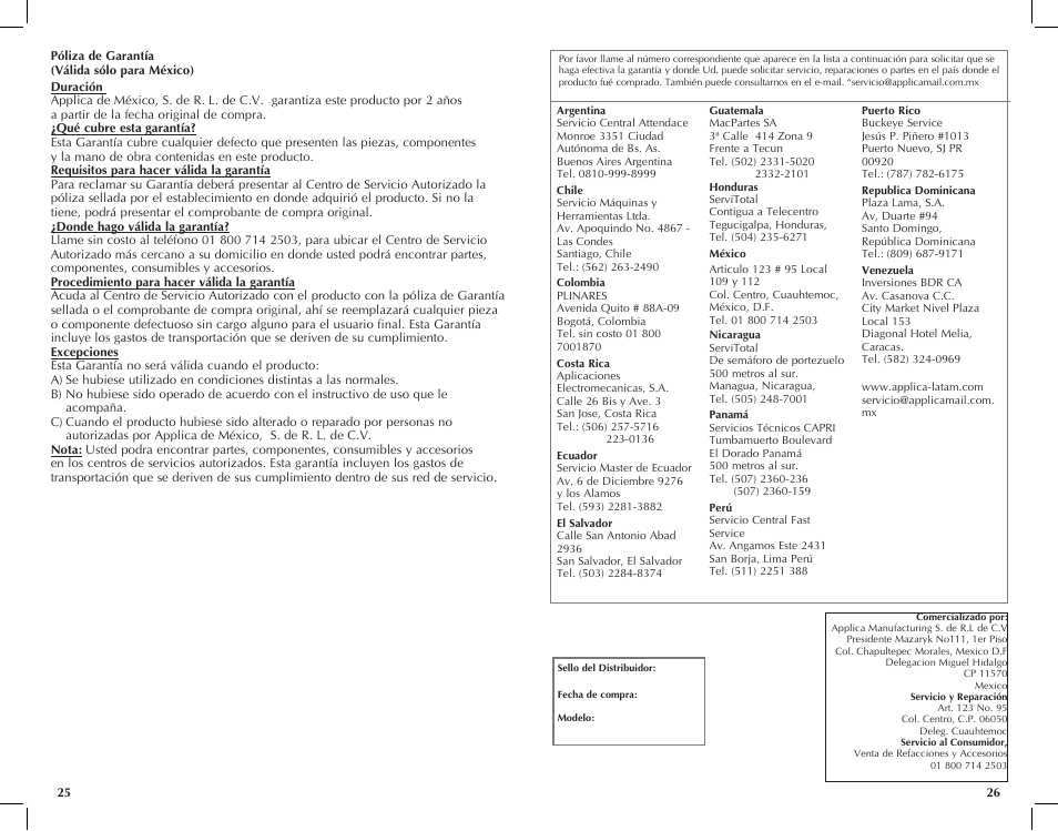 Black & Decker TRO651W User Manual | Page 14 / 15