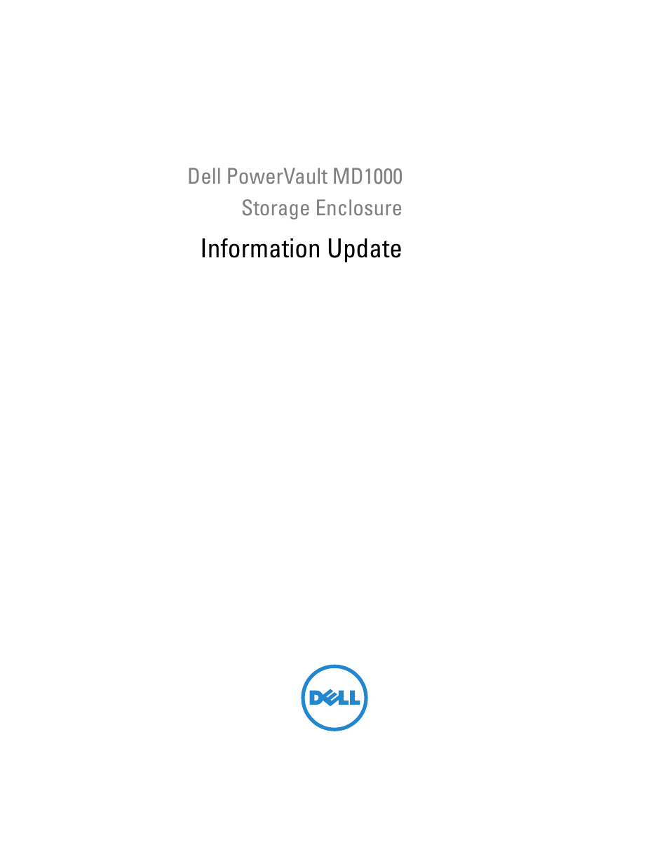 Dell POWERVAULT MD1000 User Manual | 42 pages