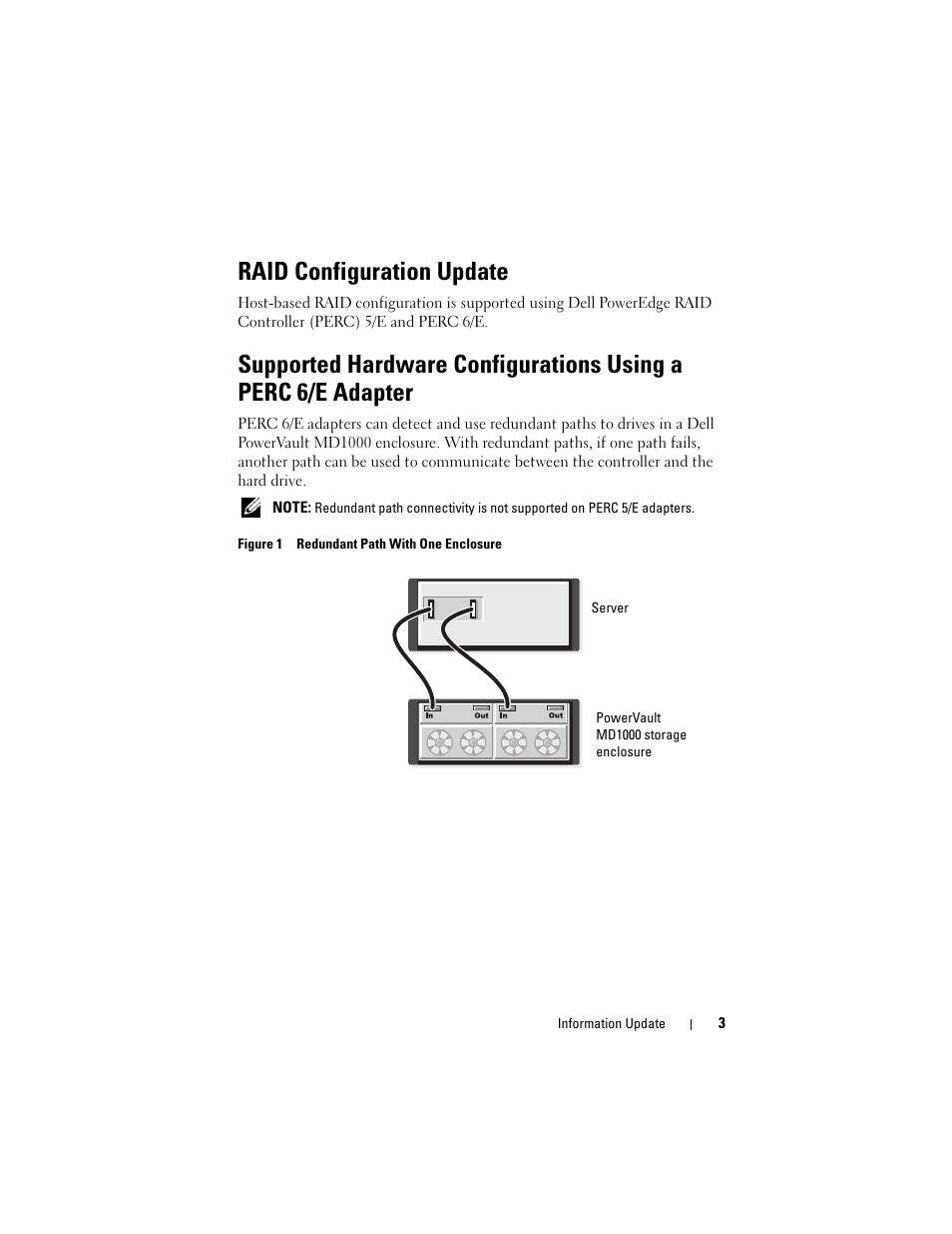 Raid configuration update | Dell POWERVAULT MD1000 User Manual | Page 3 / 42