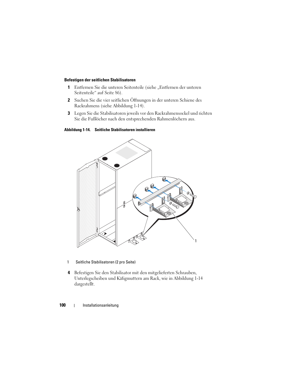 Dell PowerEdge Rack Enclosure 4820 User Manual | Page 102 / 186