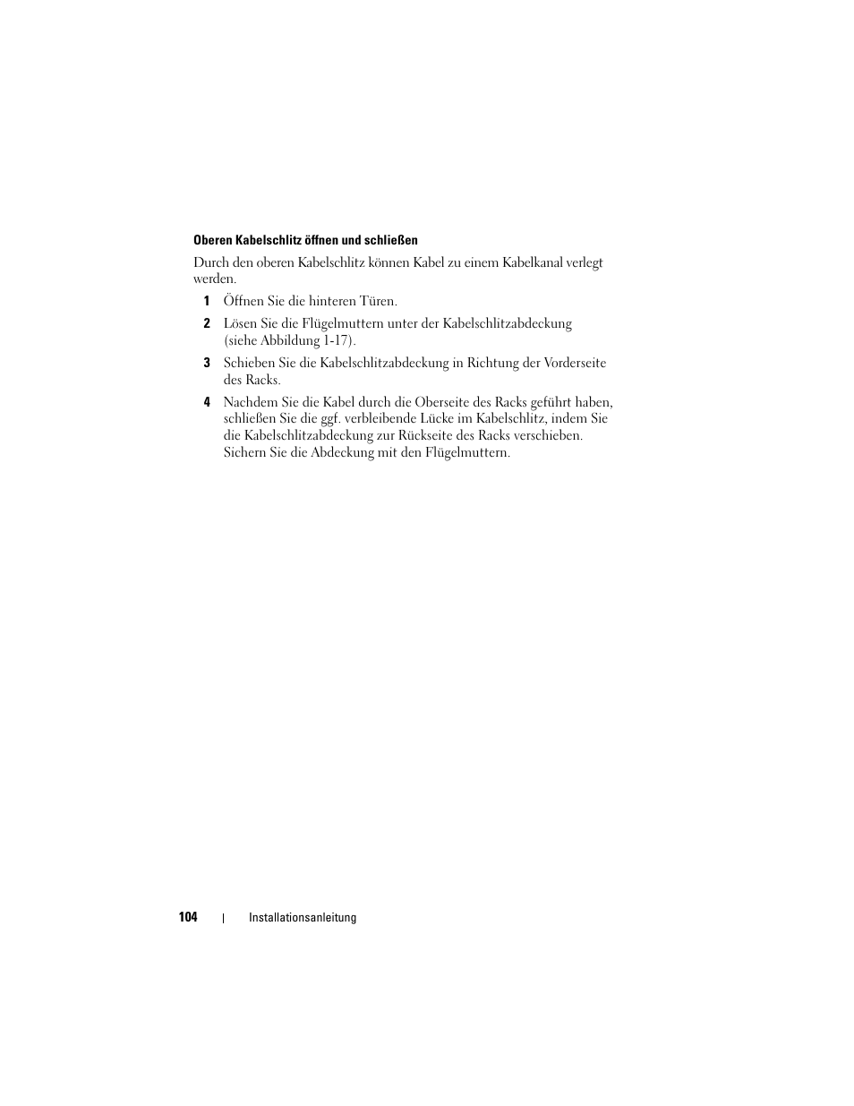 Dell PowerEdge Rack Enclosure 4820 User Manual | Page 106 / 186