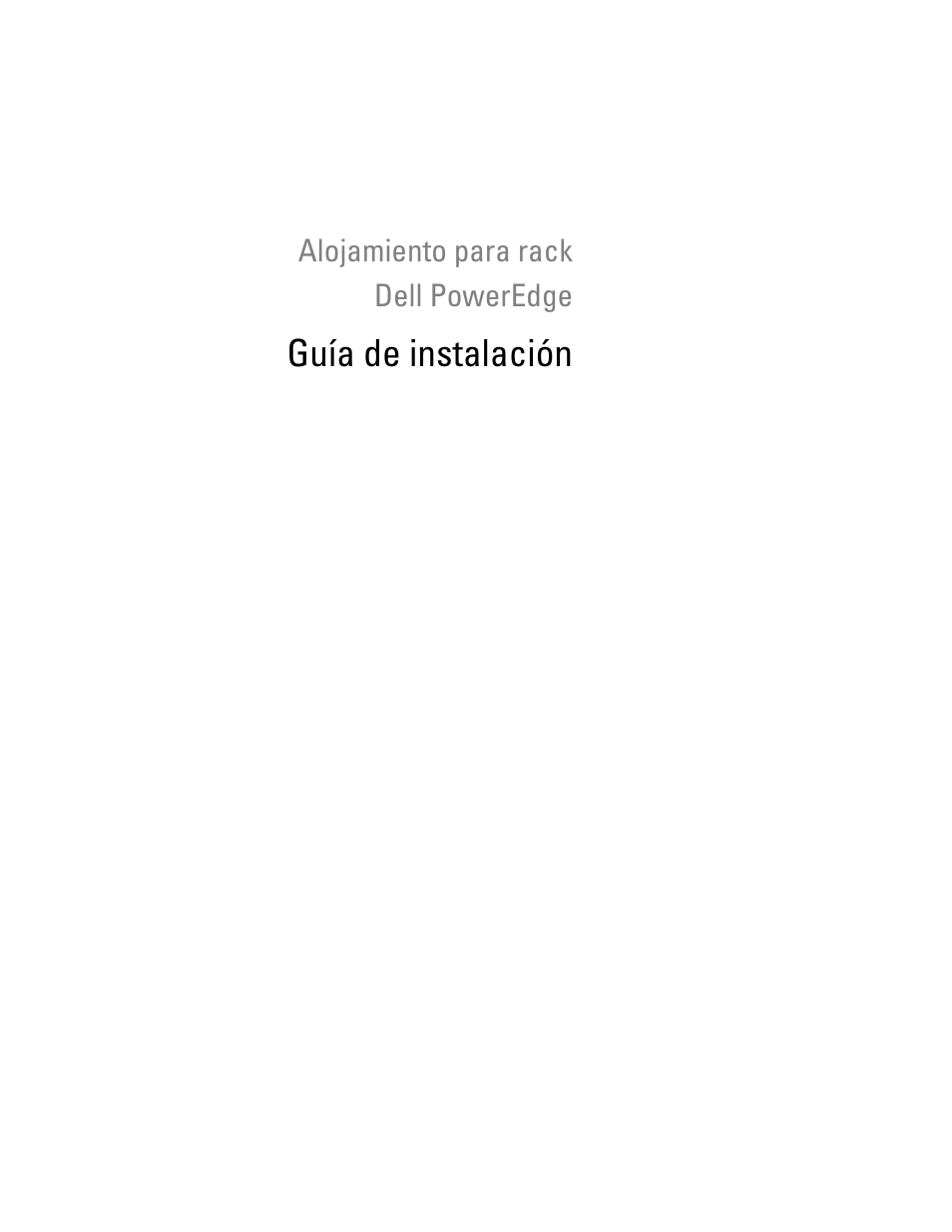 Guía de instalación | Dell PowerEdge Rack Enclosure 4820 User Manual | Page 149 / 186