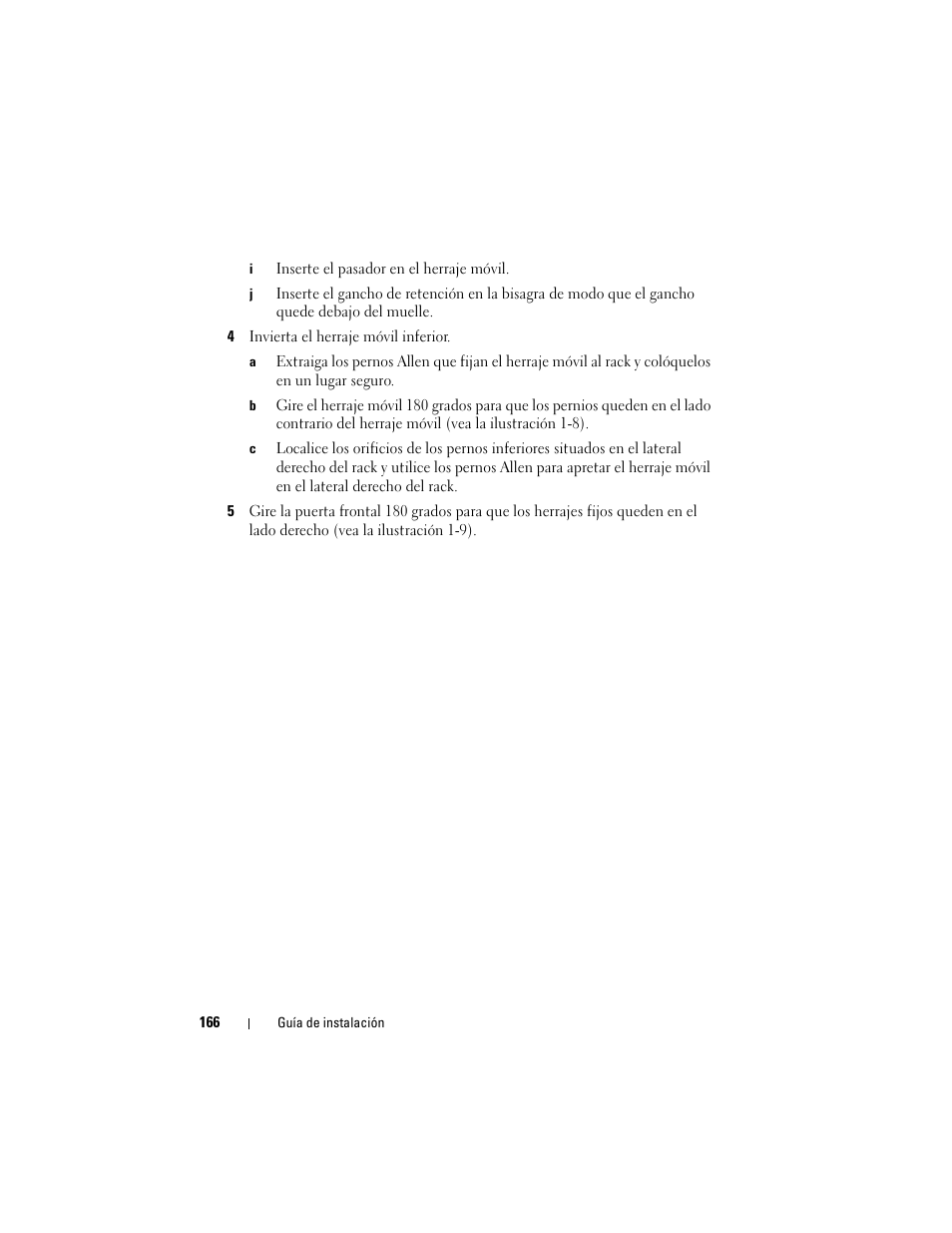 Dell PowerEdge Rack Enclosure 4820 User Manual | Page 168 / 186