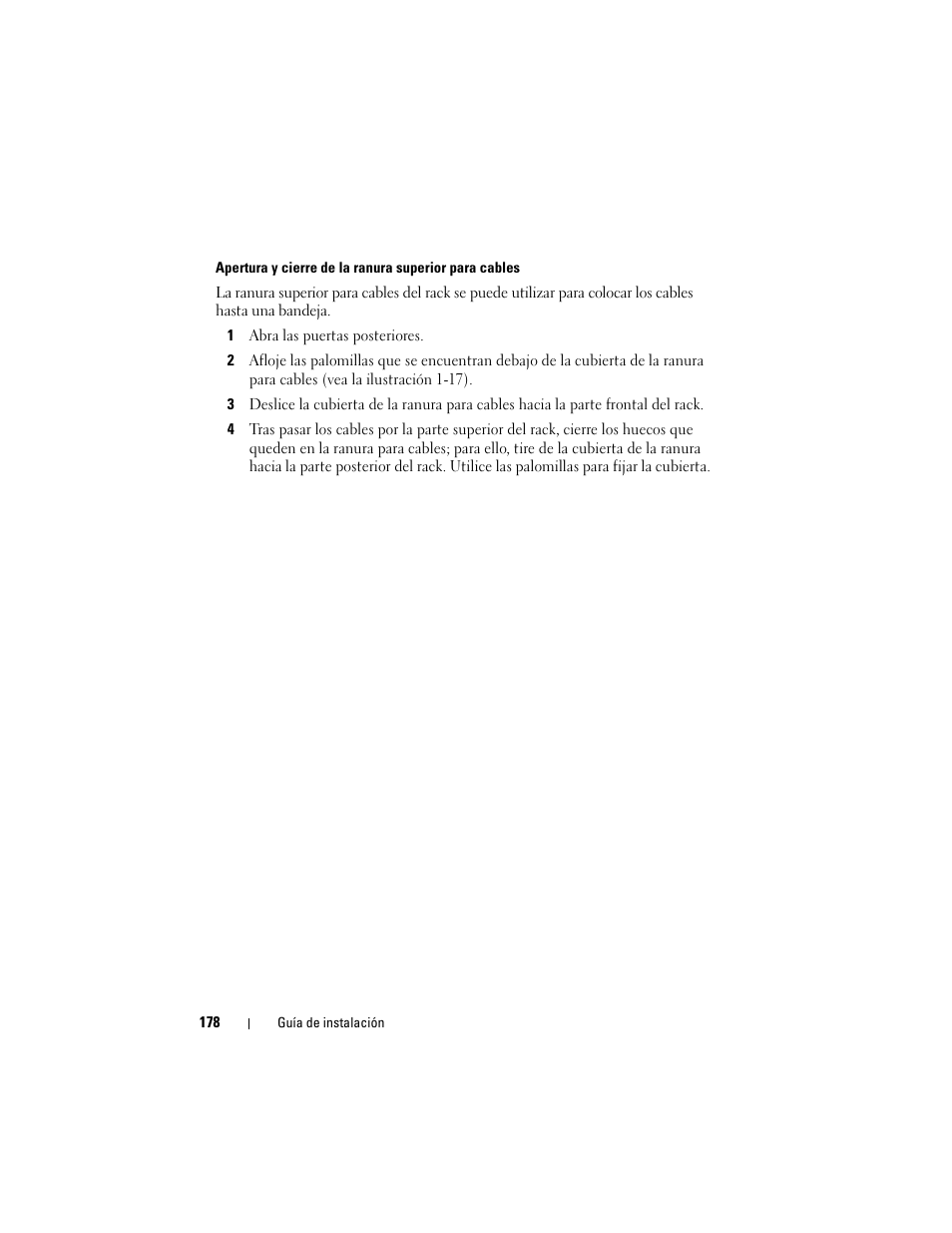 Dell PowerEdge Rack Enclosure 4820 User Manual | Page 180 / 186