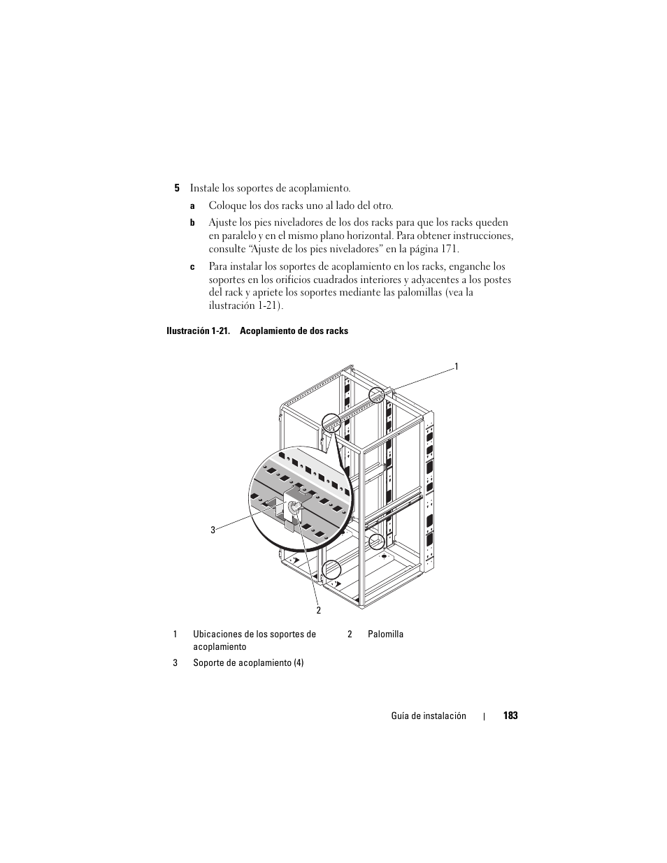 Dell PowerEdge Rack Enclosure 4820 User Manual | Page 185 / 186