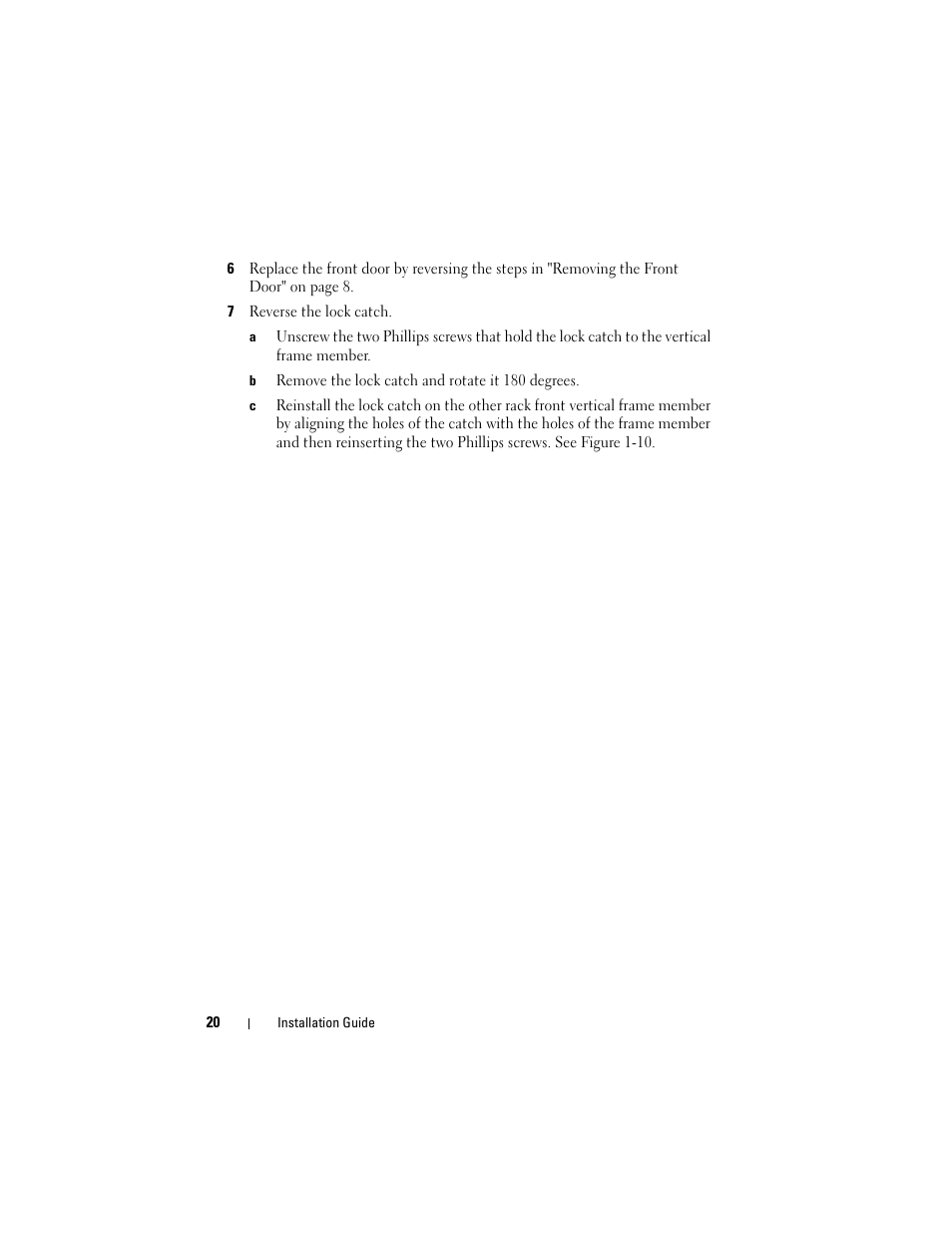 Dell PowerEdge Rack Enclosure 4820 User Manual | Page 22 / 186
