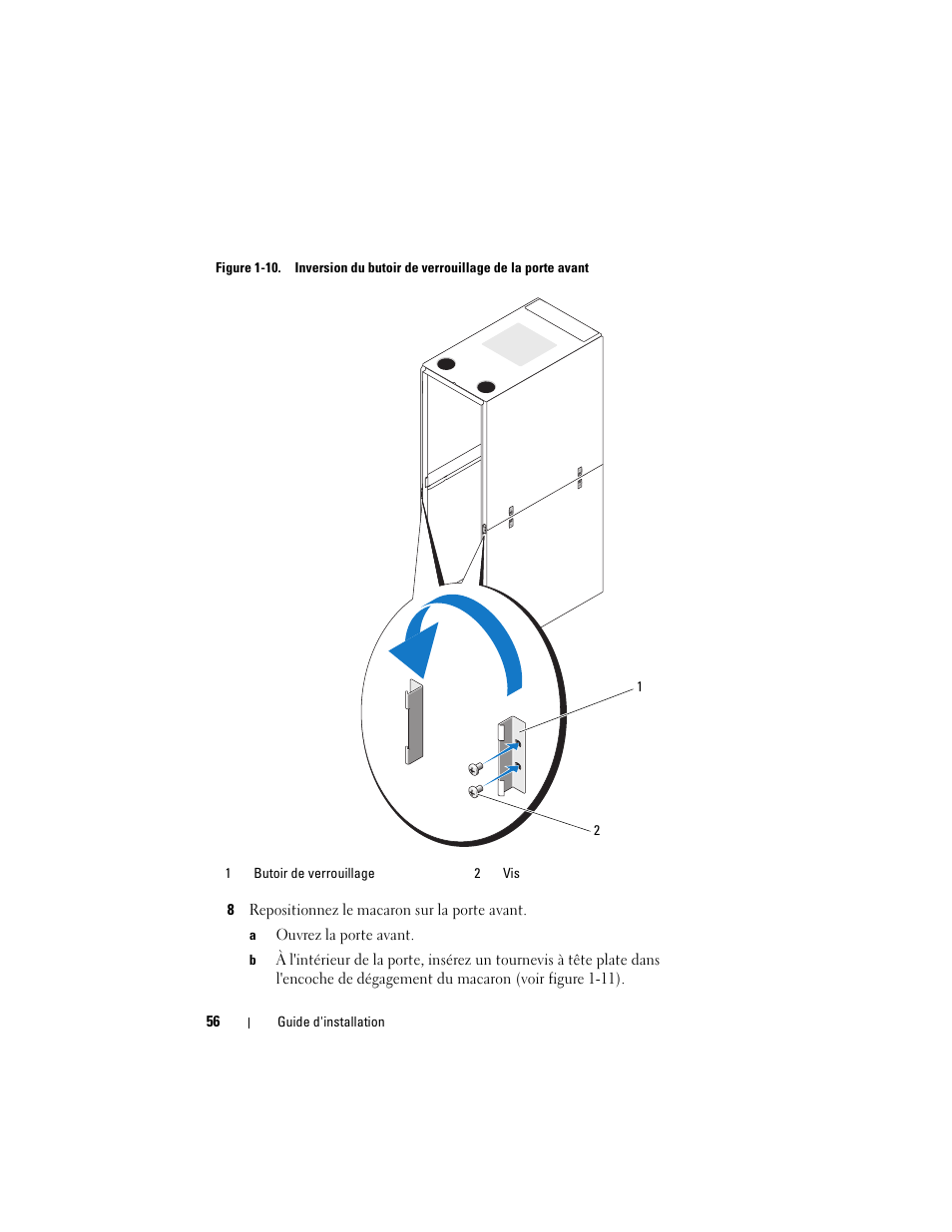 Dell PowerEdge Rack Enclosure 4820 User Manual | Page 58 / 186