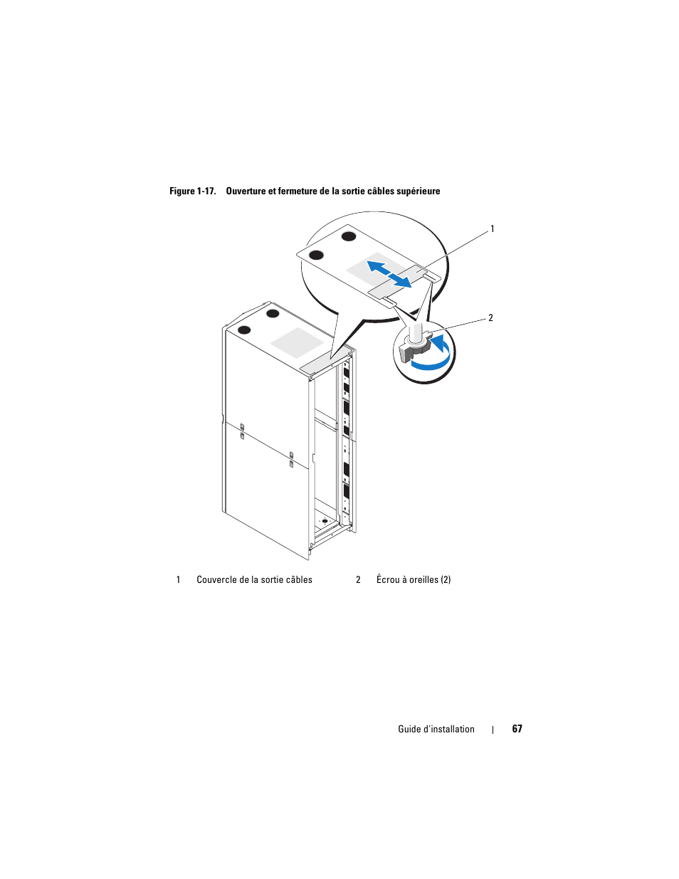 Dell PowerEdge Rack Enclosure 4820 User Manual | Page 69 / 186
