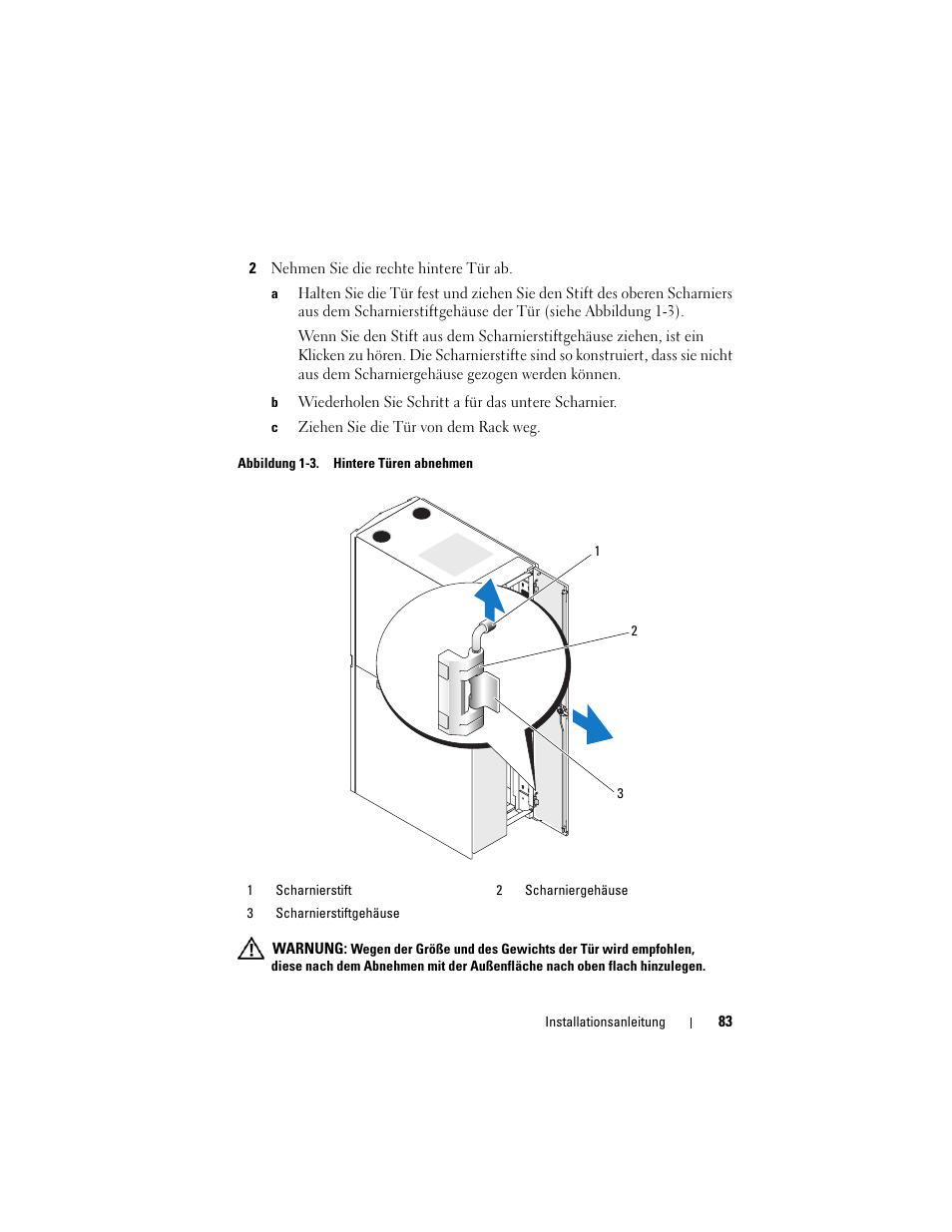 Dell PowerEdge Rack Enclosure 4820 User Manual | Page 85 / 186