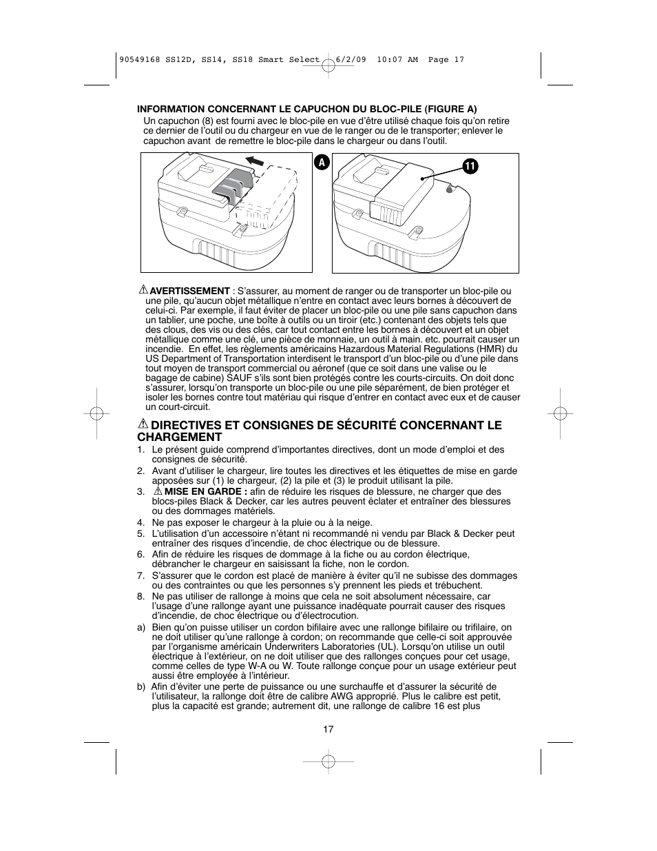 Black & Decker SS14 User Manual | Page 17 / 36