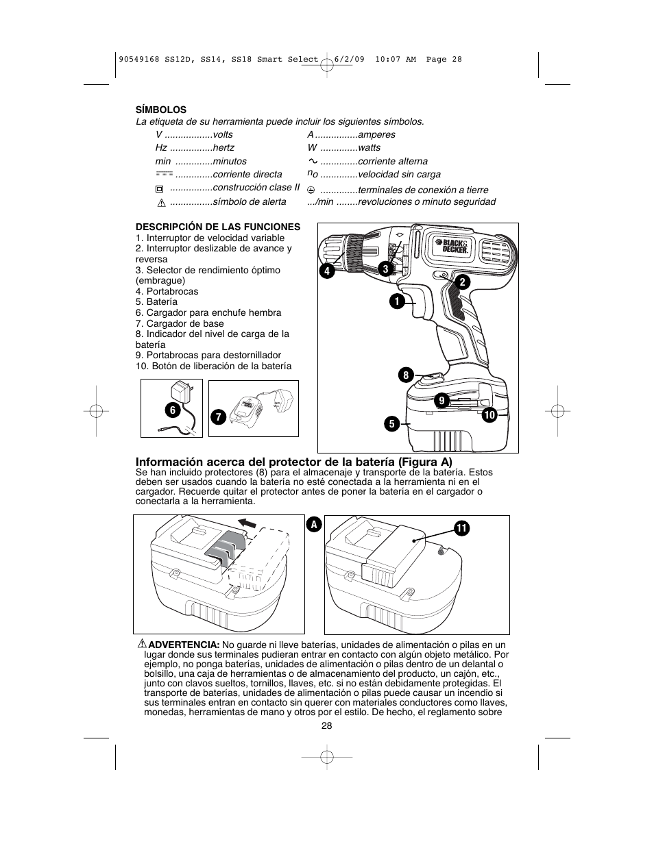 Black & Decker SS14 User Manual | Page 28 / 36